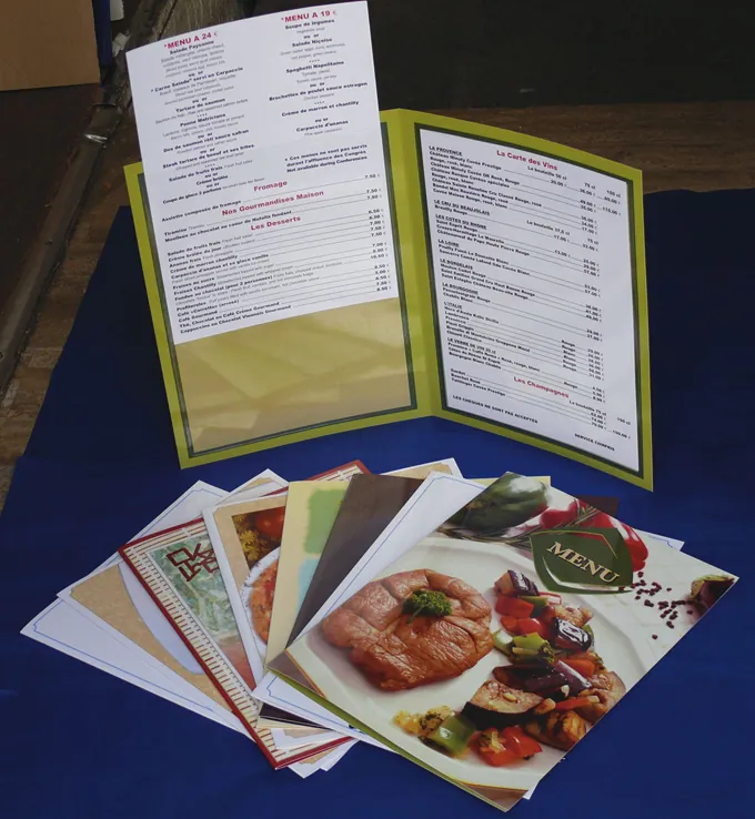 porte menu