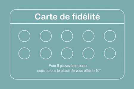 exemple carte de fidélité