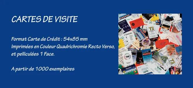 Cartes de visite
