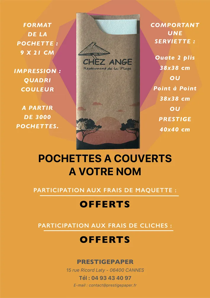 pochette a couverts