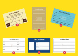 cartes de fidélité
