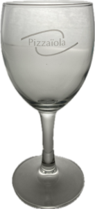 verre a pied gravé