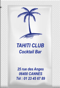 rince doigts personnalisé