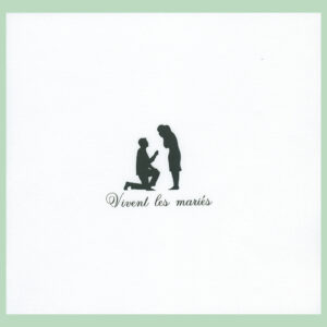 serviette mariage